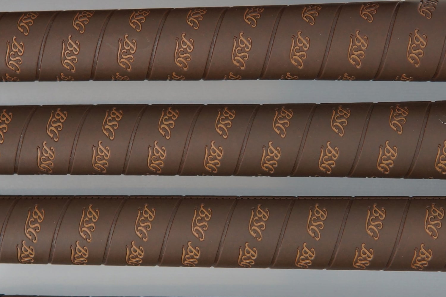Custom Butter Sticks Golf grip with repeating BSG monogram